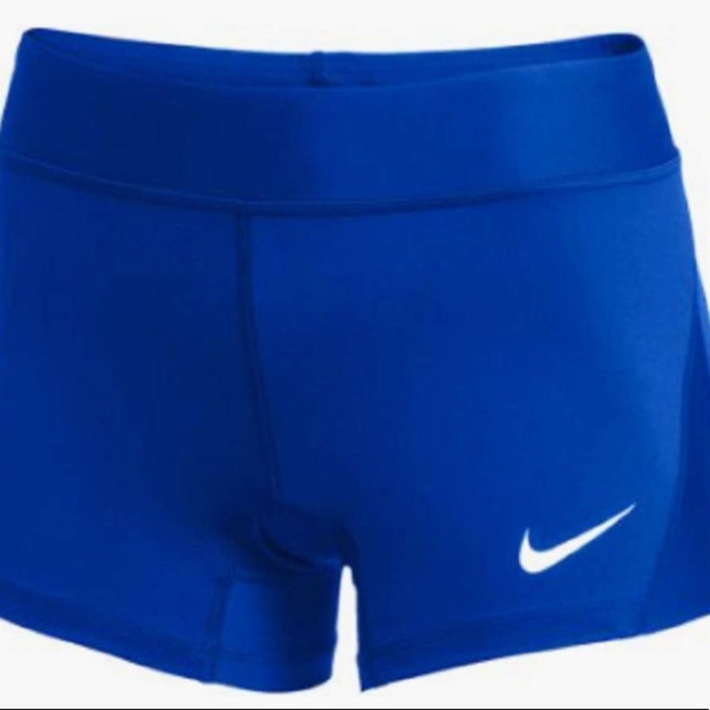 Nike Women’s Hyperelite Volleyball Shorts, Blue Size Large, used